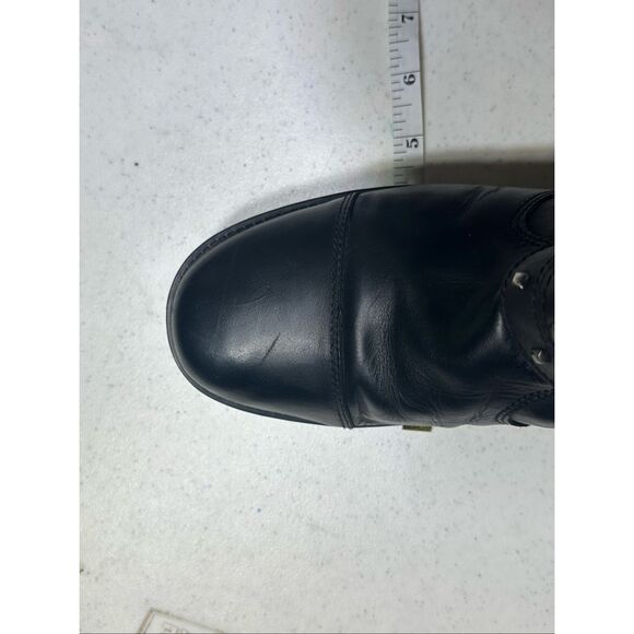 Harley-Davidson Women's Black Kennedy Studded Leather Motorcycle Boots Size 9.5 - Picture 8 of 15